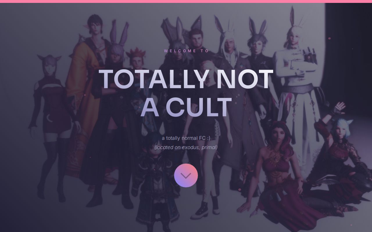 TOTALLY NOT A CULT